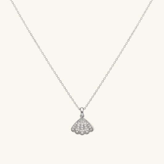 Pearl Oyster Women's Silver Necklace