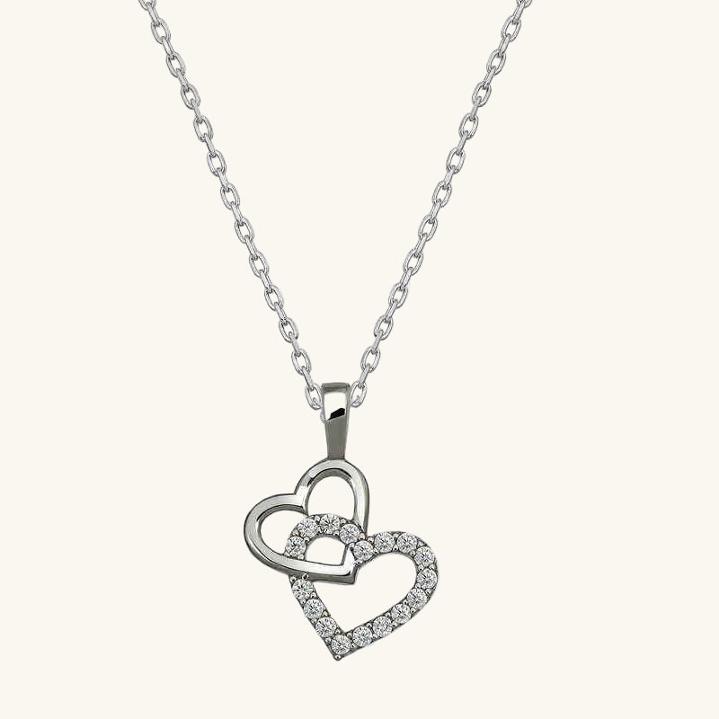 Heart Women's Silver Necklace