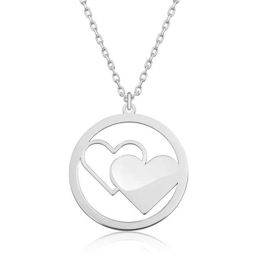 Heart Women's Silver Necklace