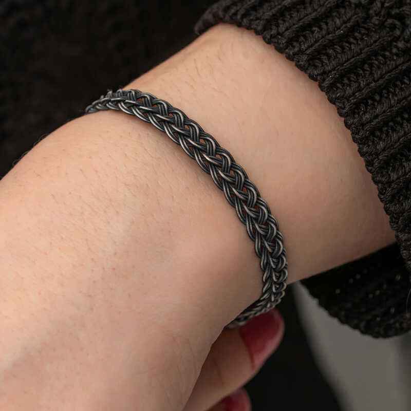 Silver Kazaziye Knotted Bracelet
