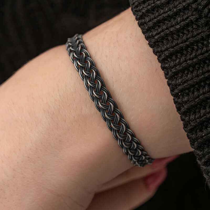 Silver Kazaziye Knotted Bracelet