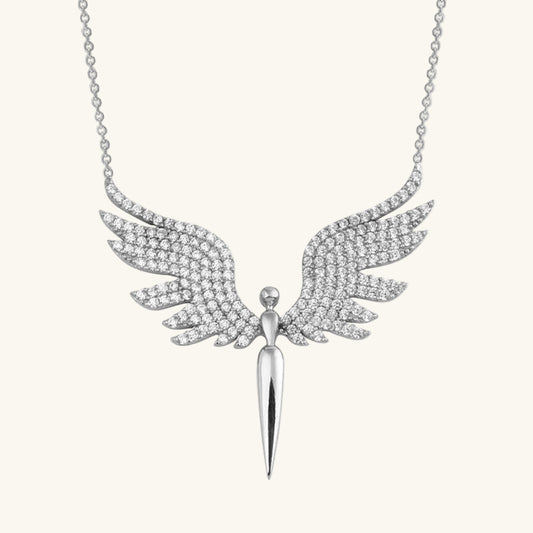 Collier en argent pour femme Archange Michel