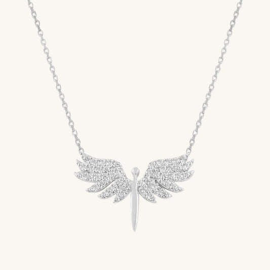 Archangel Michael Women's Silver Necklace