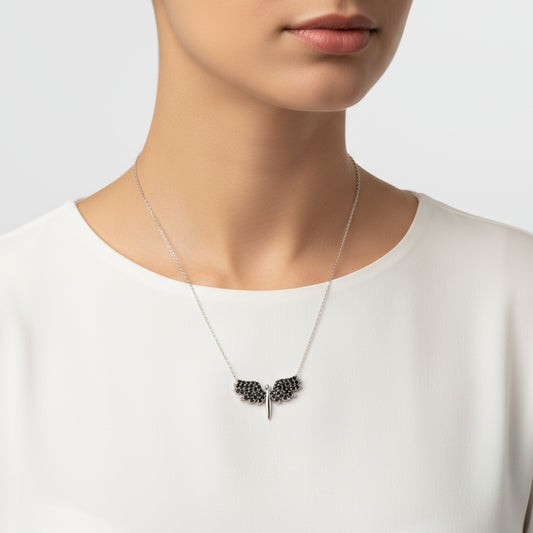 Archangel Michael Women's Silver Necklace