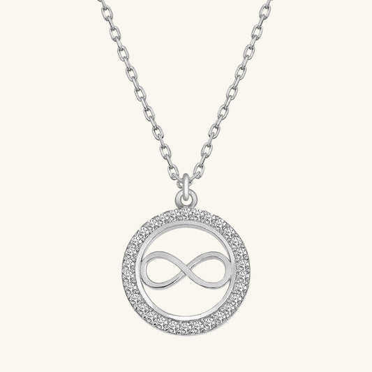 Petite Infinity Women's Silver Necklace