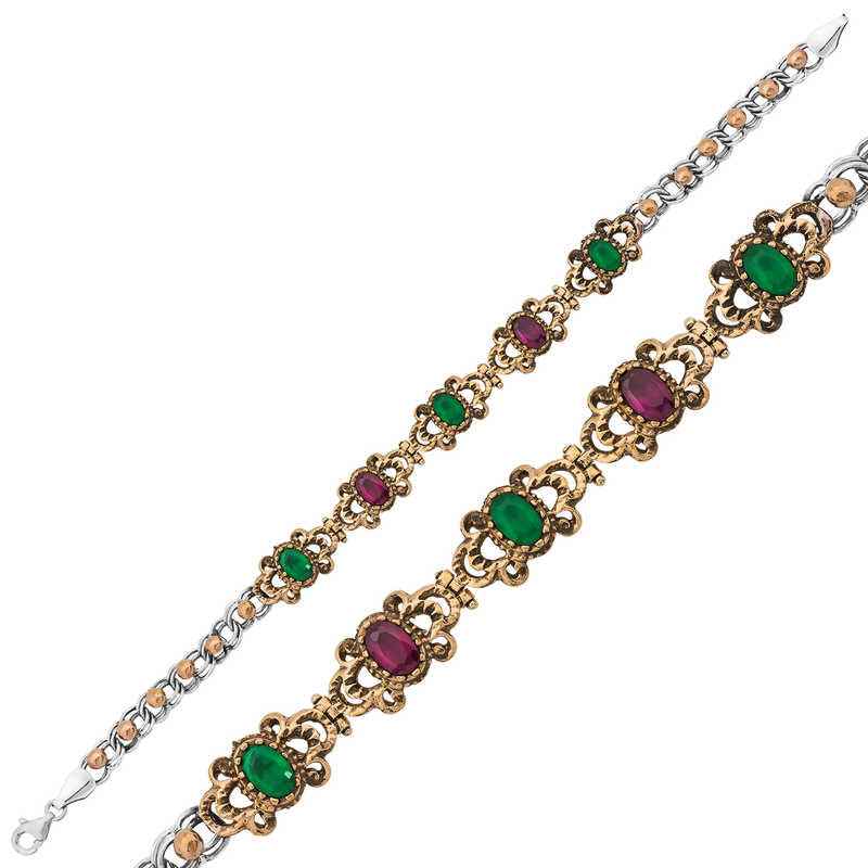 Authentic Fantasy Women's Silver Bracelet