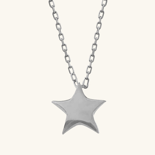 Star Women's Silver Necklace
