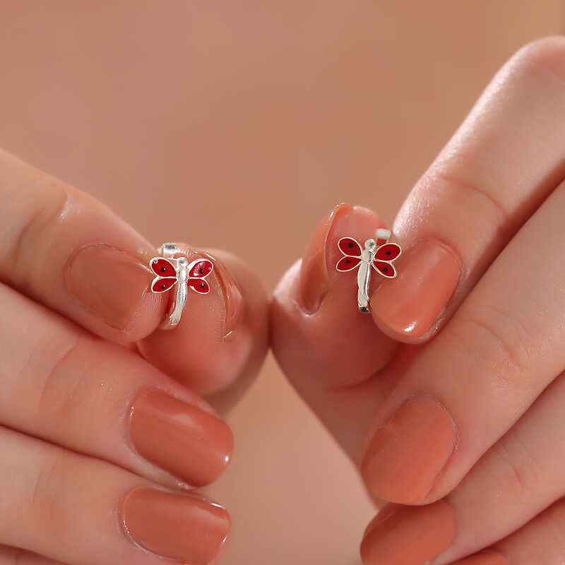 Dragonfly Children's Silver Earring