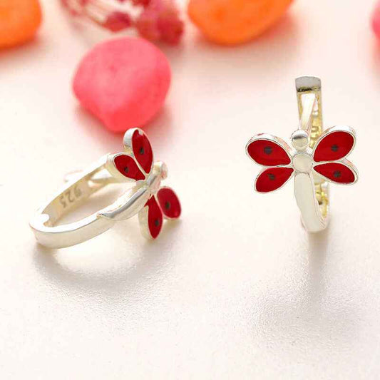 Dragonfly Children's Silver Earring