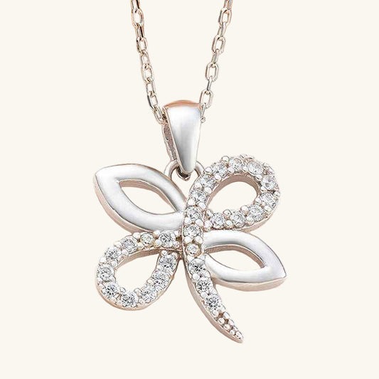 Dragonfly Women's Silver Necklace