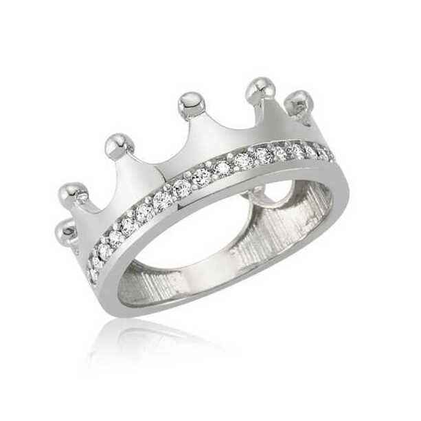 Queen's Crown Women's Silver Ring