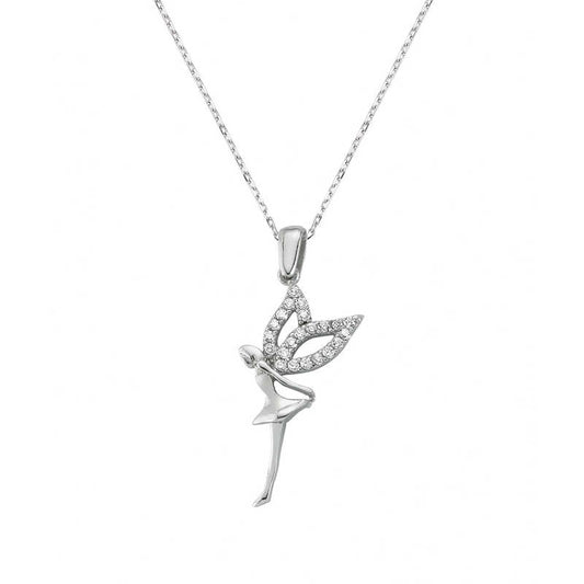 Angel Women's Silver Necklace