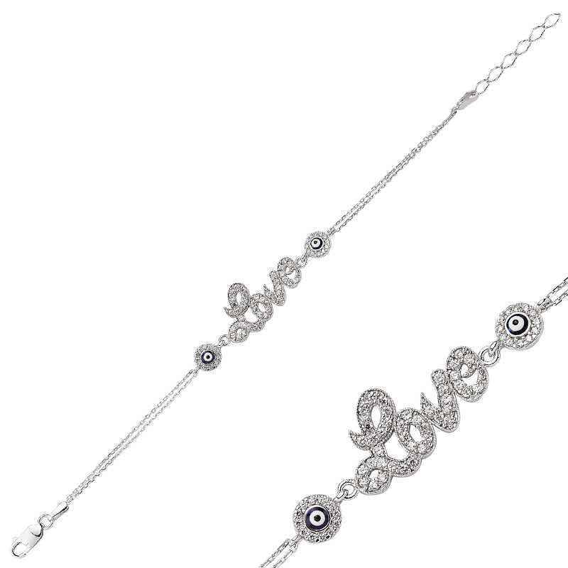 Love Women's Silver Bracelet