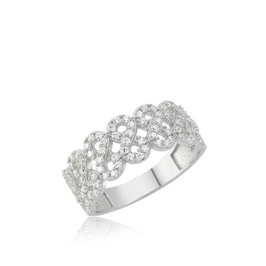 Infinity Damen Silberring