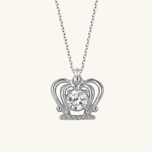 Swarovski Stone Angel Women's Silver Necklace