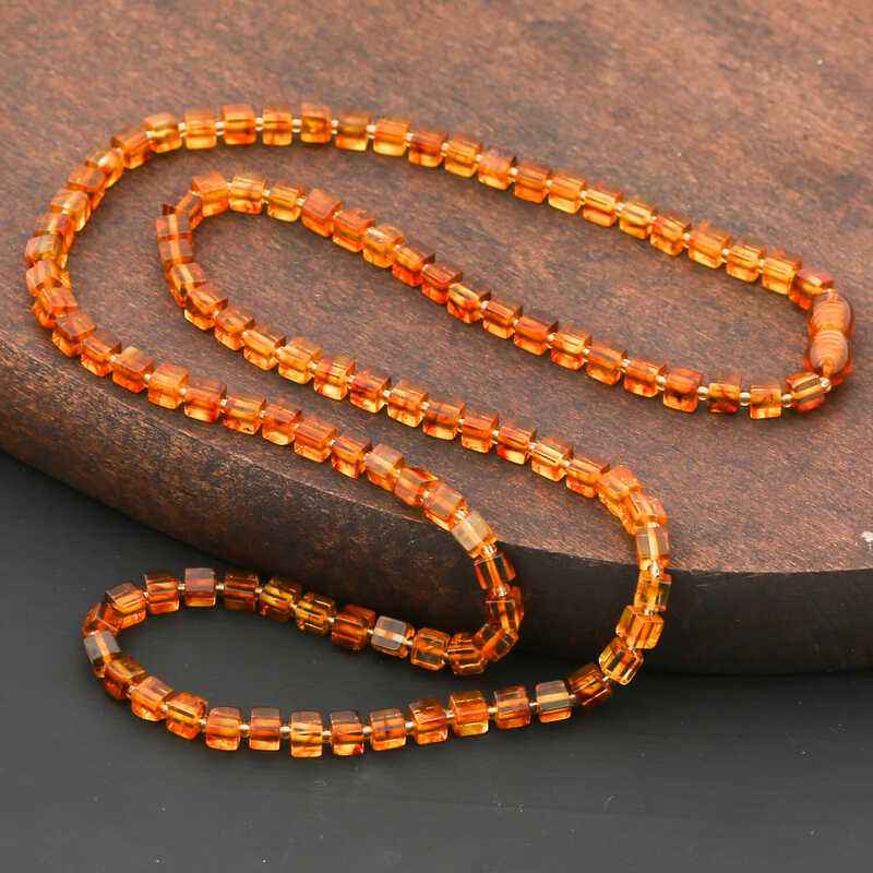 Adult Drop Amber Necklace
