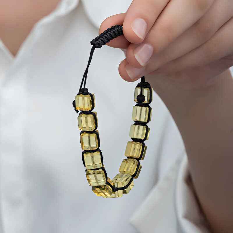 Adult Drop Amber Bracelet