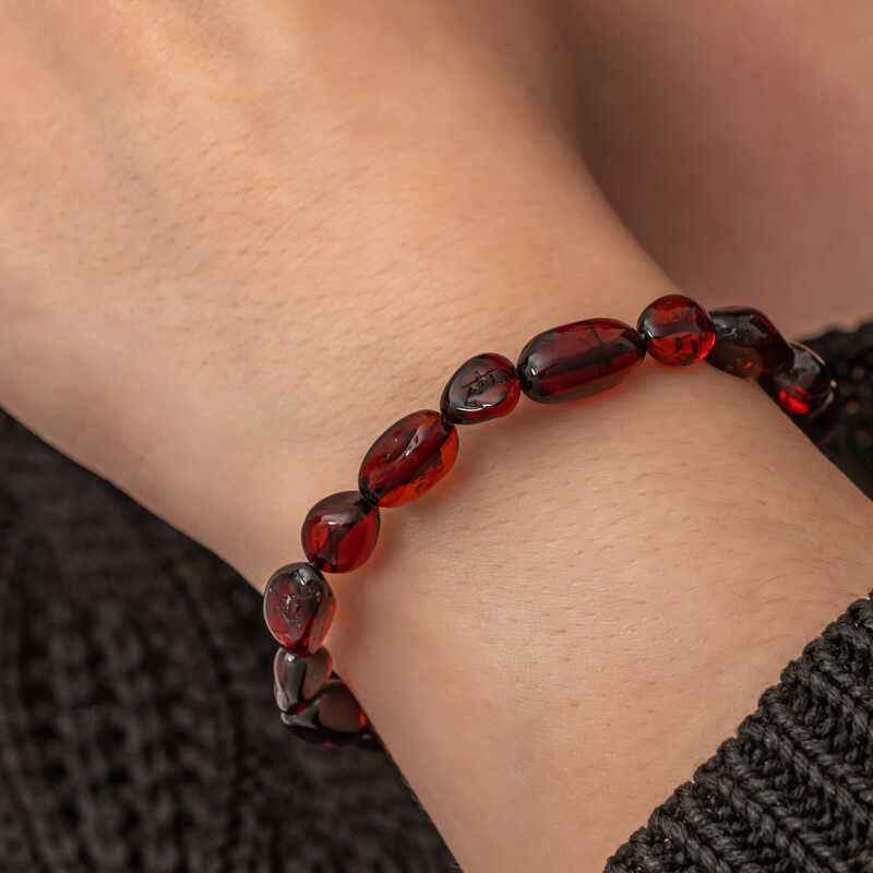 Adult Drop Amber Bracelet