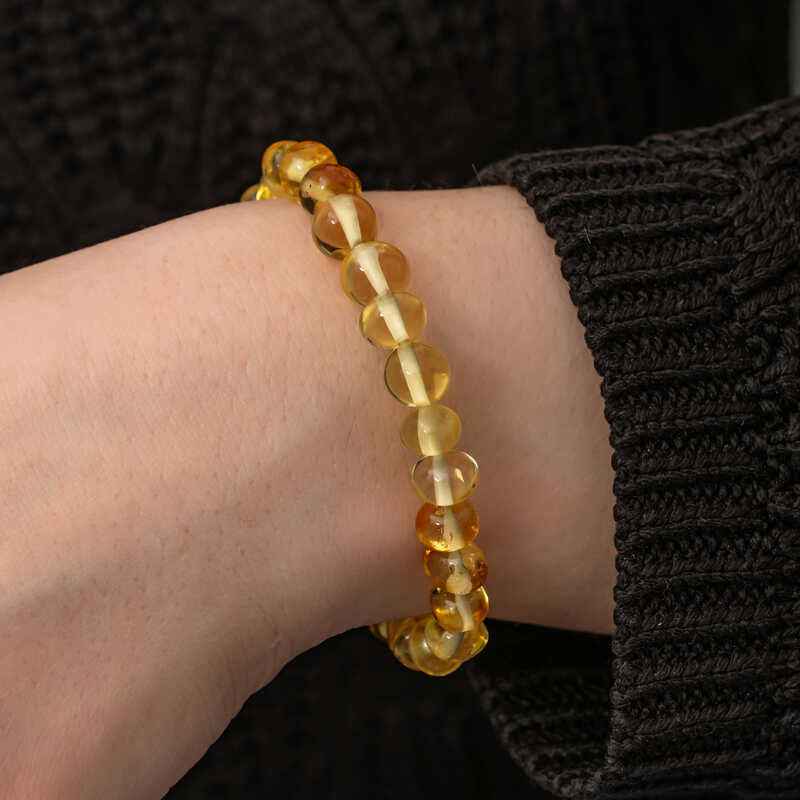 Adult Drop Amber Bracelet