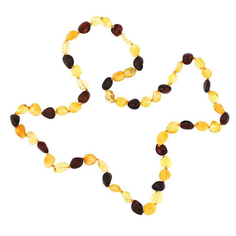 Adult Drop Amber Necklace