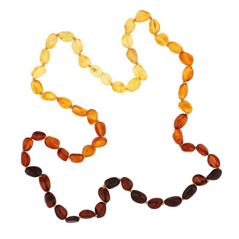 Drop Amber Adult Necklace