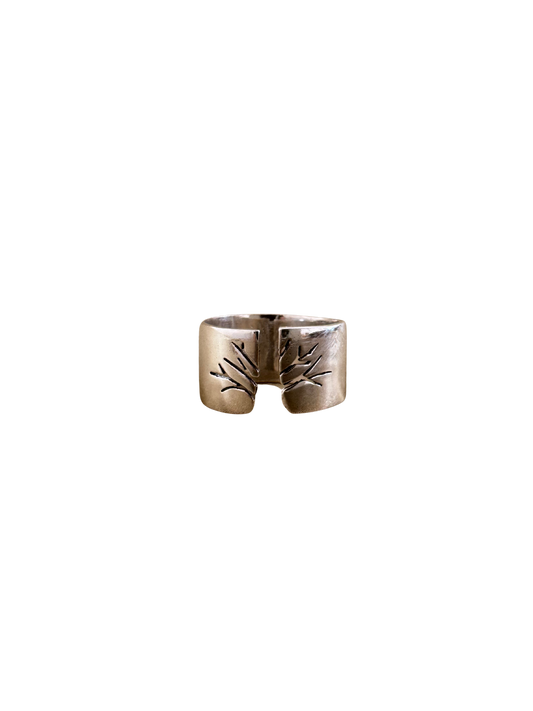 Bague en argent Branches de vie