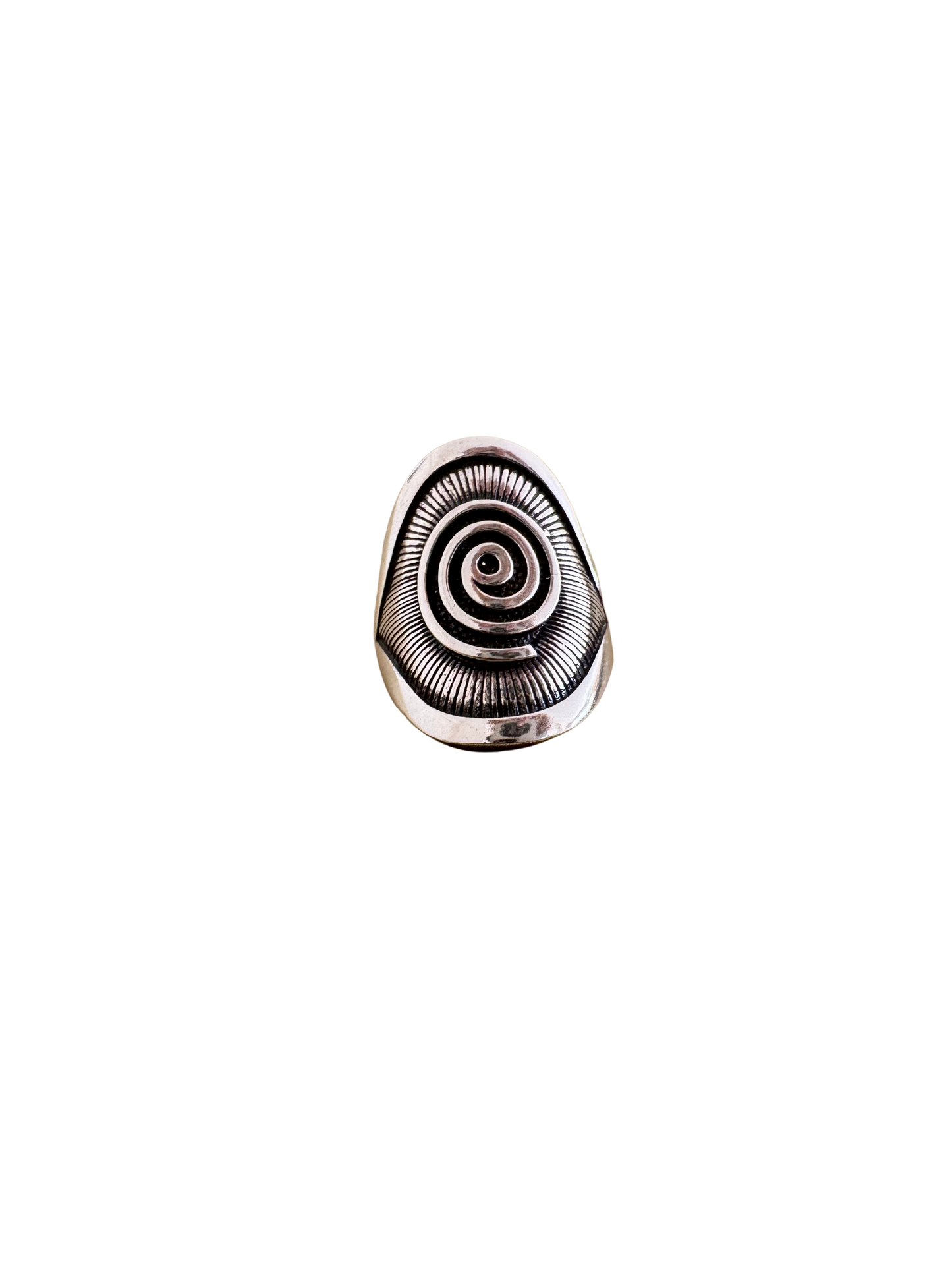 Bague en argent Chemin du Temps
