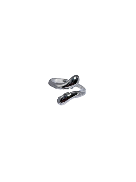 Bague en argent Silence du flux