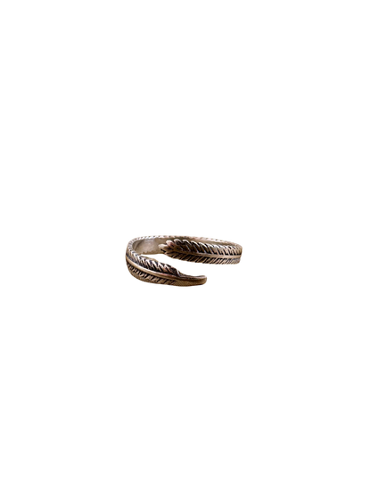 Bague en argent Aile de la nature