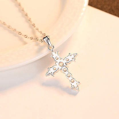 925 Sterling Silver Cross Necklace