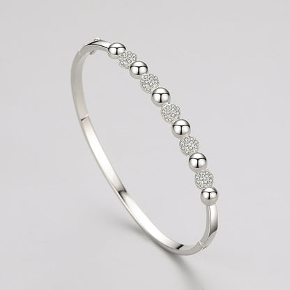 925 Sterling Silver Bracelet For Women Special-interest Design