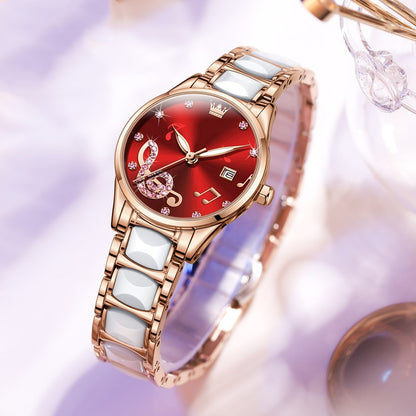 Fashion Diamond Inlaid Women's Quartz Watch