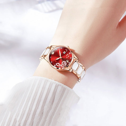 Fashion Diamond Inlaid Women's Quartz Watch