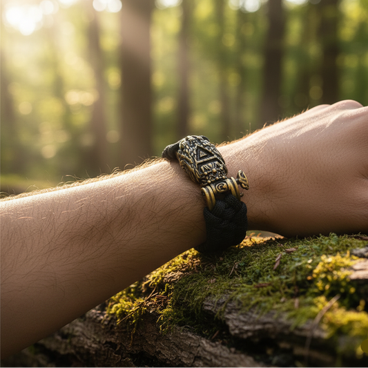 Das Bärenklauenarmband des Wikinger-Berserkers
