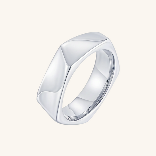 The Geometric Pentagon Ring