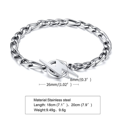 Blitz-Figaro-Kettenarmband
