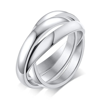 Interlocking Trinity Ring