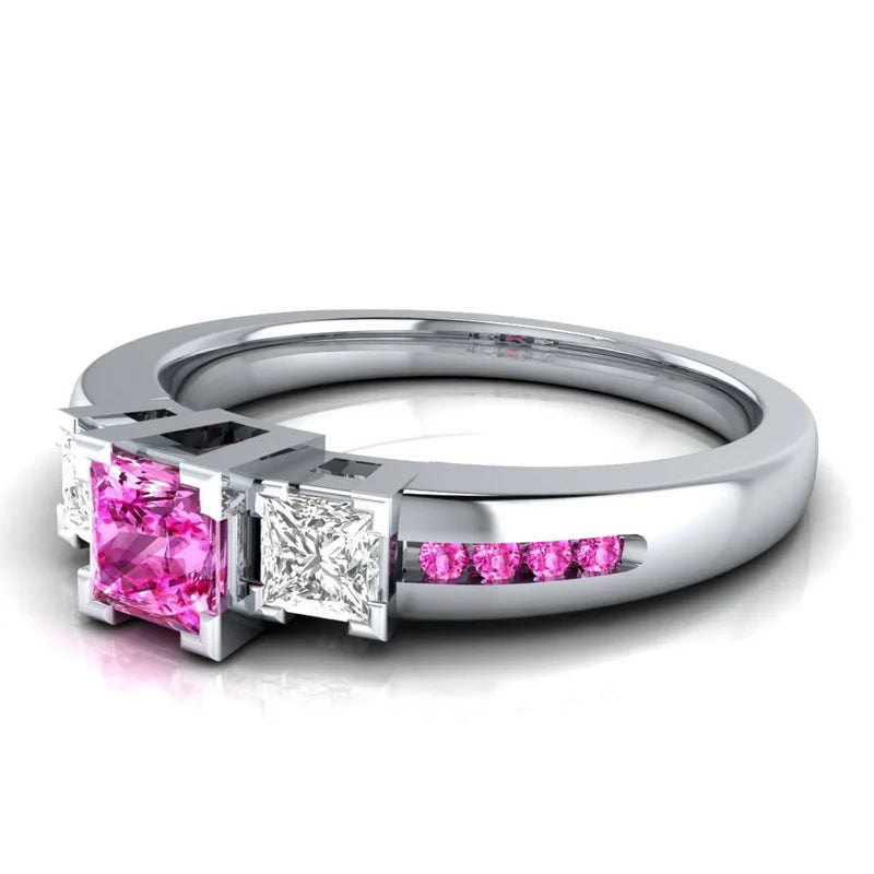 925 Sterling Silver Classic Women Ring