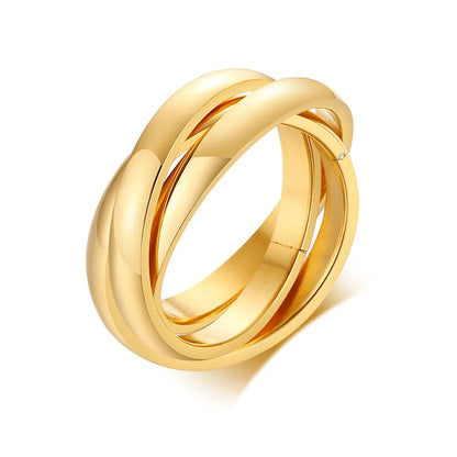 Interlocking Trinity Ring