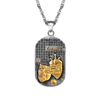 Choose Your Zodiac Sign Medallion Necklace