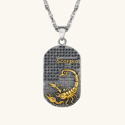 Choose Your Zodiac Sign Medallion Necklace