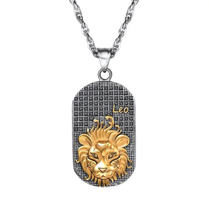 Choose Your Zodiac Sign Medallion Necklace