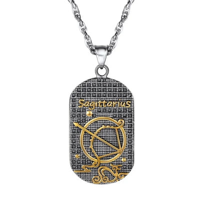 Choose Your Zodiac Sign Medallion Necklace