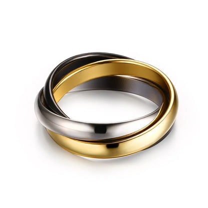 Interlocking Trinity Ring