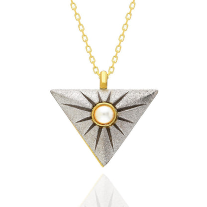 Triangle Silver Necklace