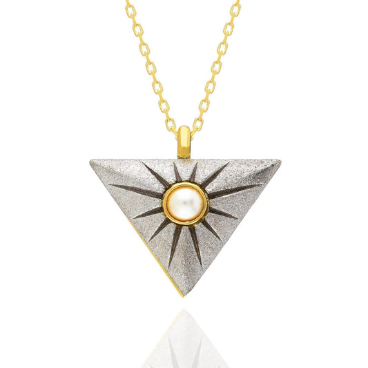 Triangle Silver Necklace