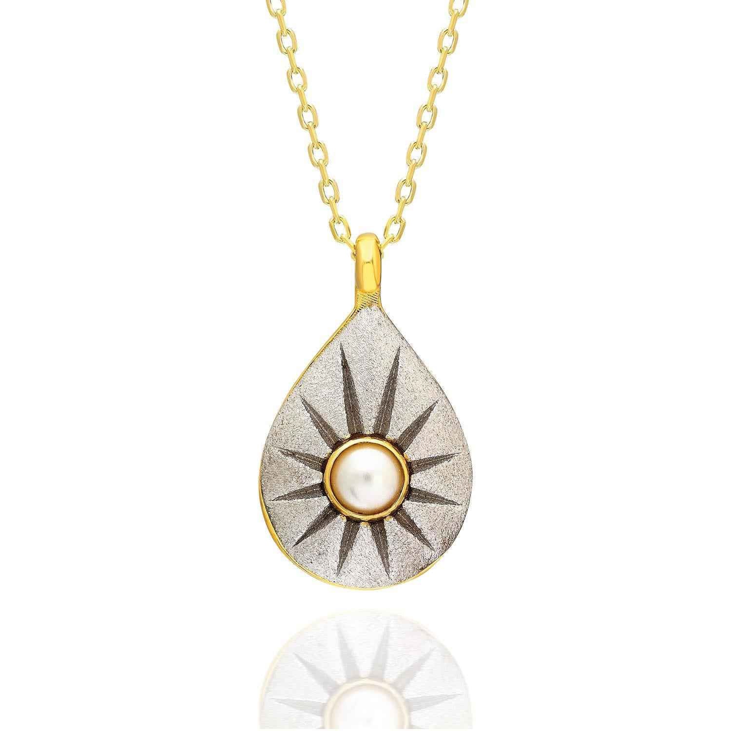 Drop Silver Necklace