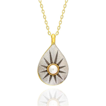 Drop Silver Necklace