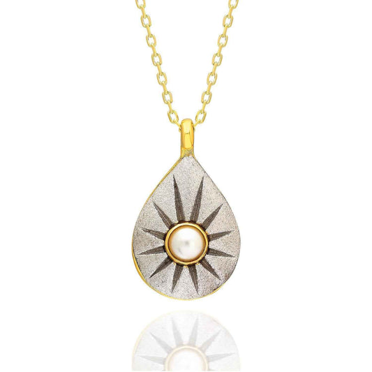 Drop Silver Necklace