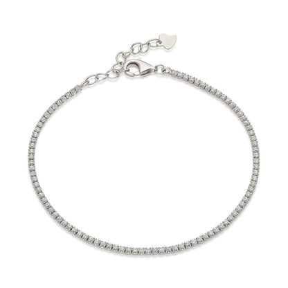Tennis Silver Bracelet